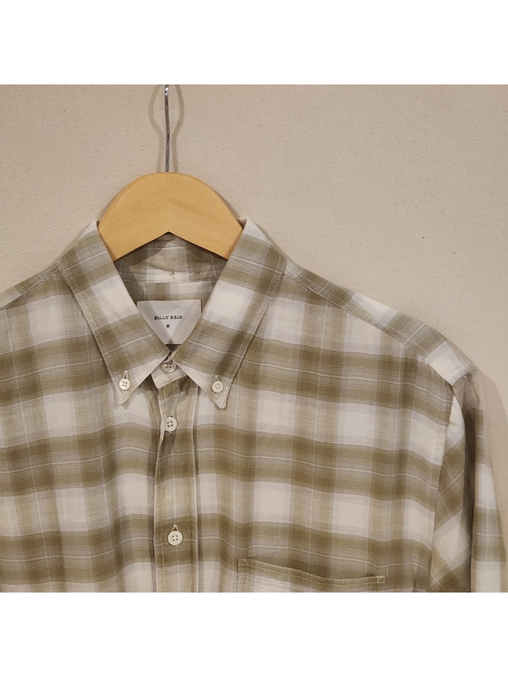Billy Reid Short Sleeve Button Down M
